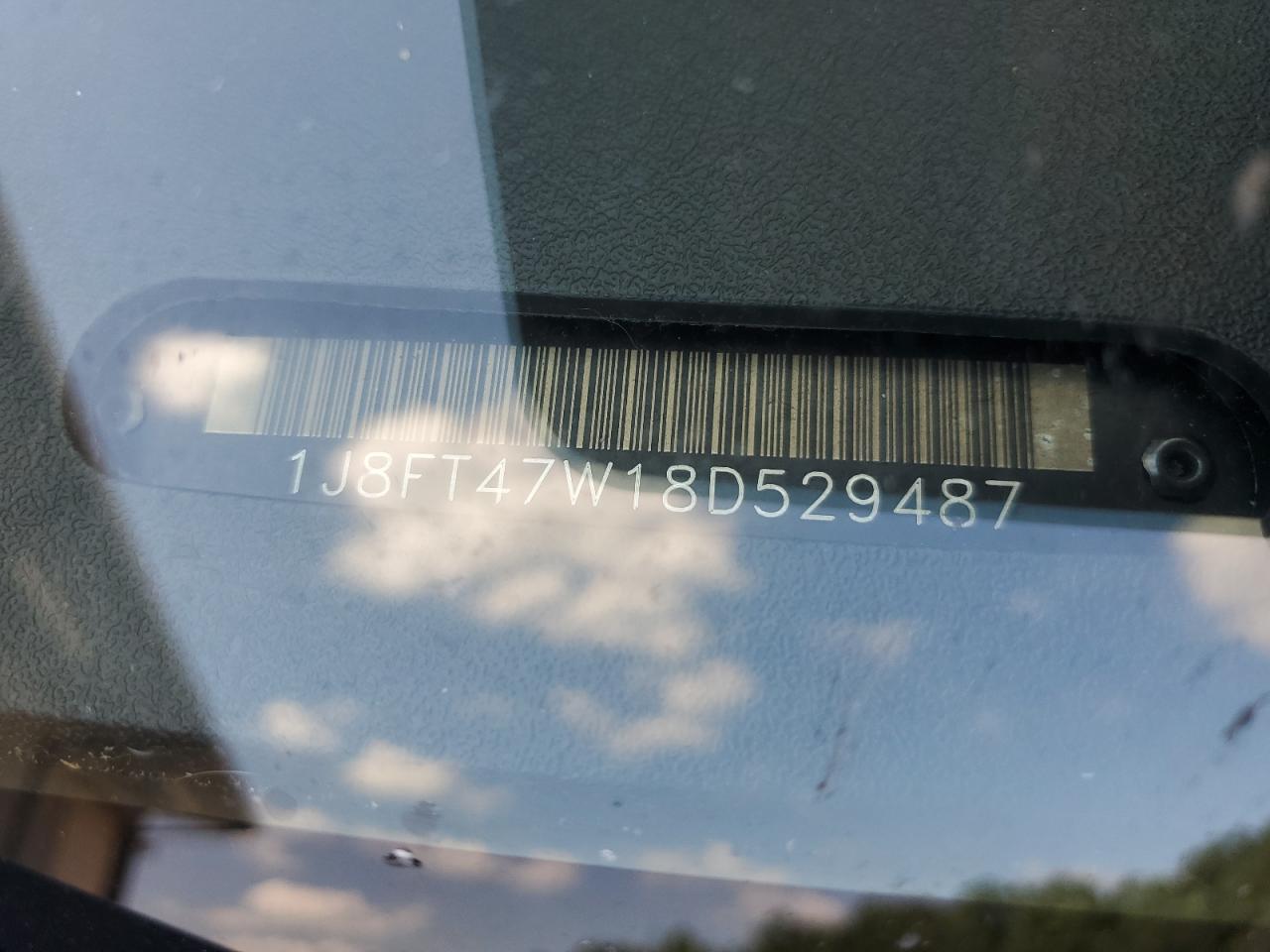 1J8FT47W18D529487 2008 Jeep Compass Sport