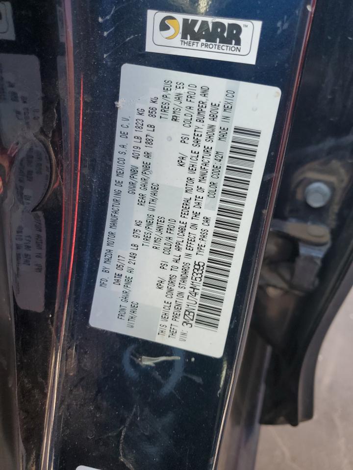 3MZBN1U74HM153395 2017 Mazda 3 Sport