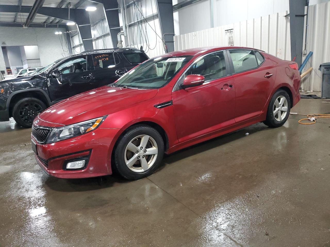 2014 Kia Optima Lx vin: 5XXGM4A73EG273901