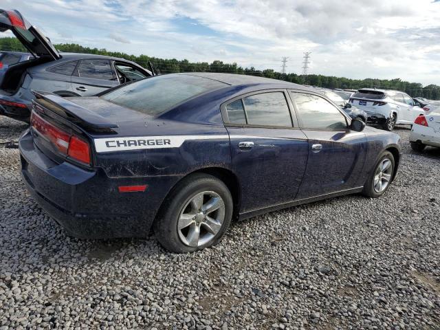 DODGE CHARGER SE 2014 blue sedan 4d flexible fuel 2C3CDXBG9EH169056 photo #4