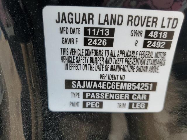2014 Jaguar Xkr VIN: SAJWA4EC6EMB54251 Lot: 59484864