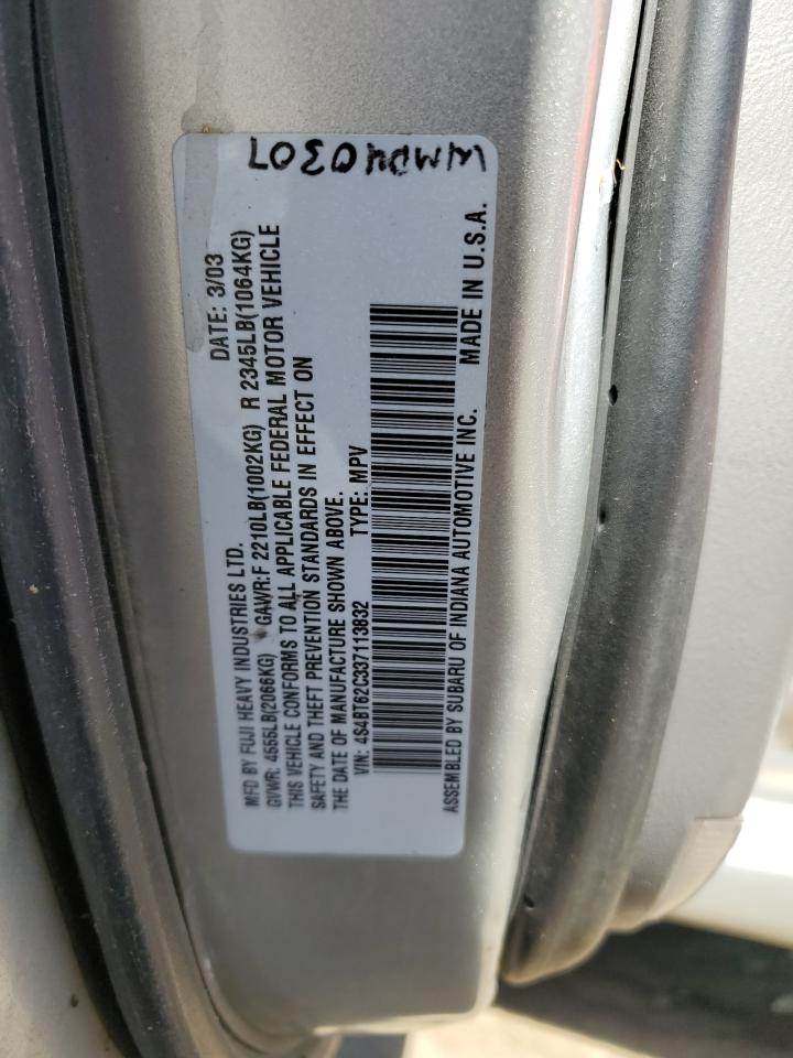 4S4BT62C337113832 2003 Subaru Baja Sport