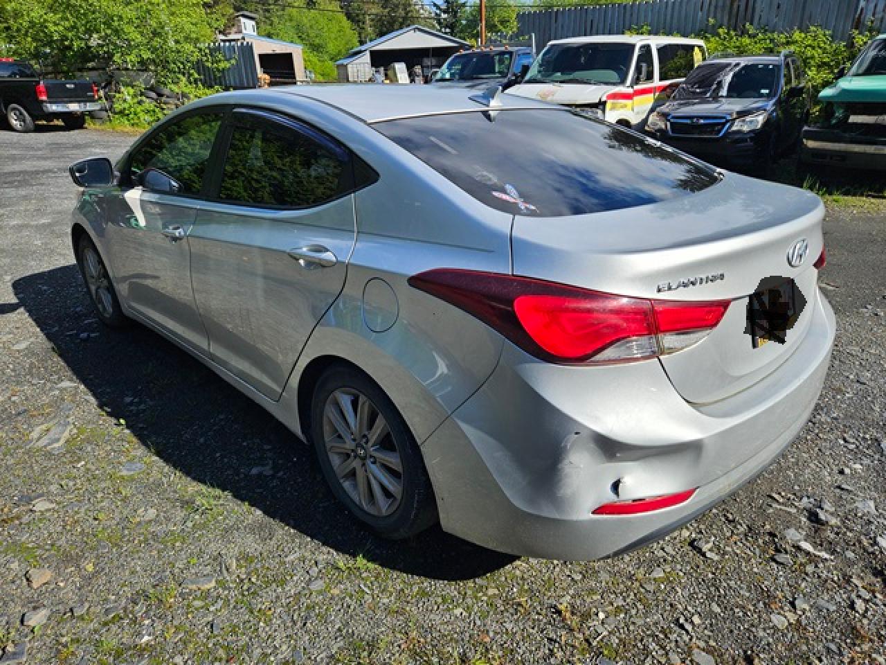 Lot #2806379764 2014 HYUNDAI ELANTRA SE