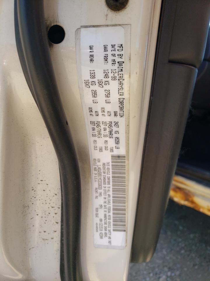 1J4GW58S1YC233633 2000 Jeep Grand Cherokee Limited