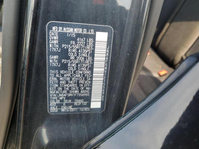 2015 Nissan Juke S VIN: JN8AF5MV1FT556965 Lot: 59781264