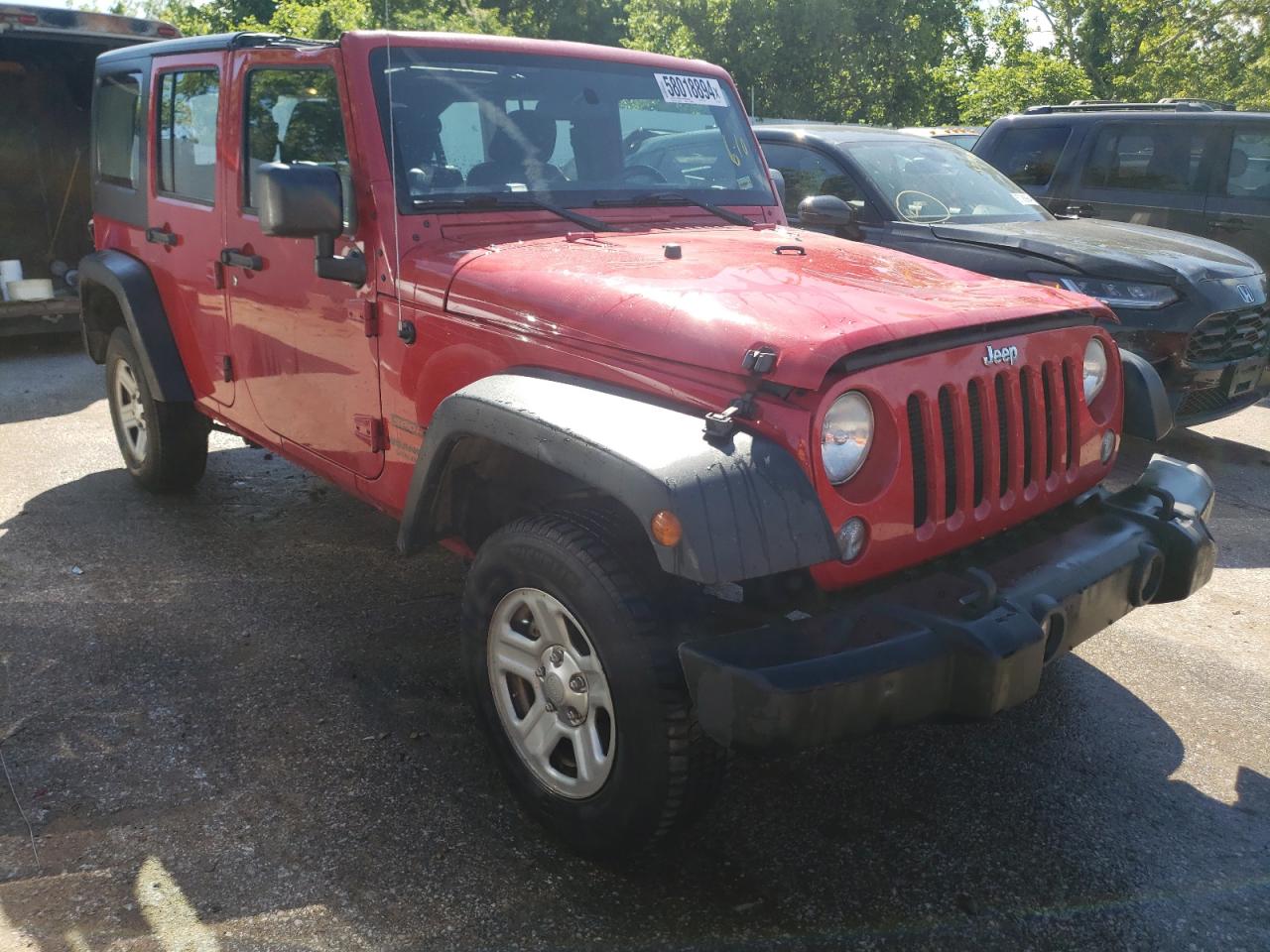 2014 Jeep WRANGLER, SPORT