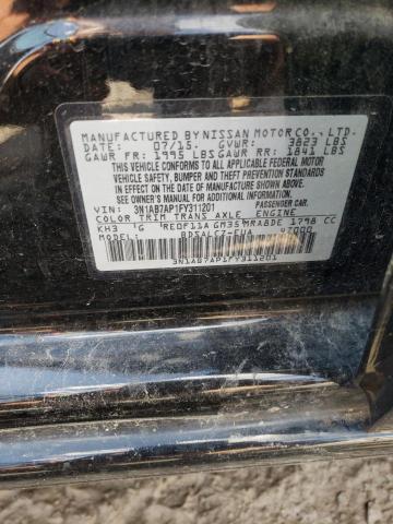 2015 Nissan Sentra S VIN: 3N1AB7AP1FY311201 Lot: 58044214