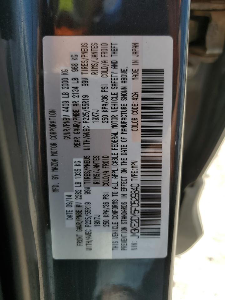 JM3KE2DY5F0529840 2015 Mazda Cx-5 Gt