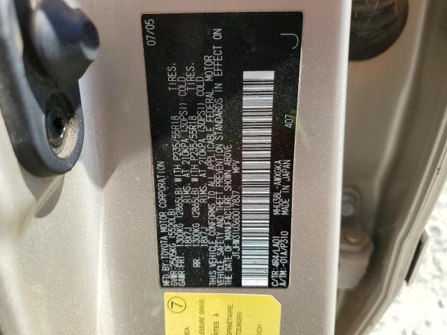 2006 Lexus Rx 400 VIN: JTJHW31U360017837 Lot: 60571814