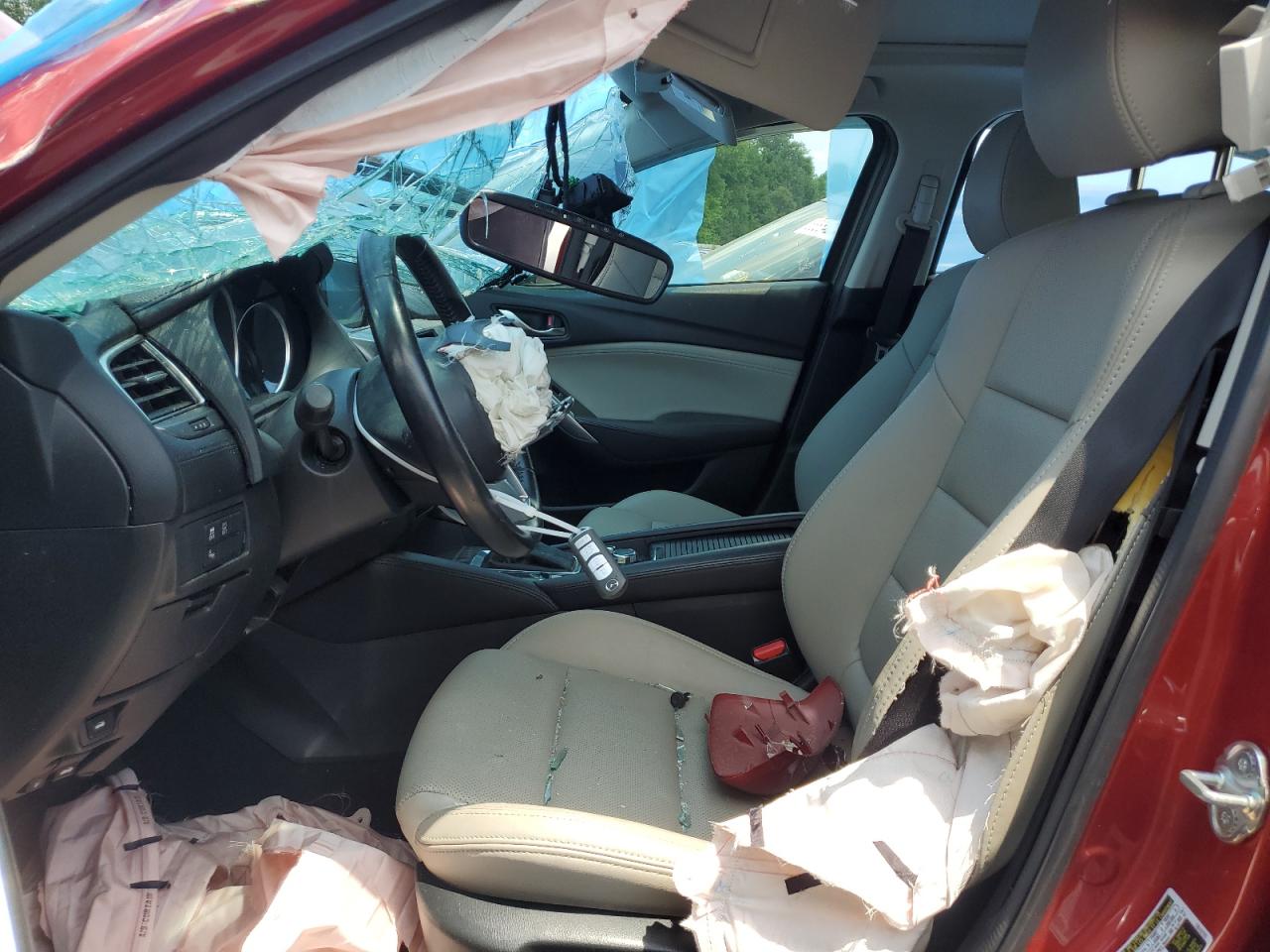 JM1GJ1T5XG1437243 2016 Mazda 6 Touring