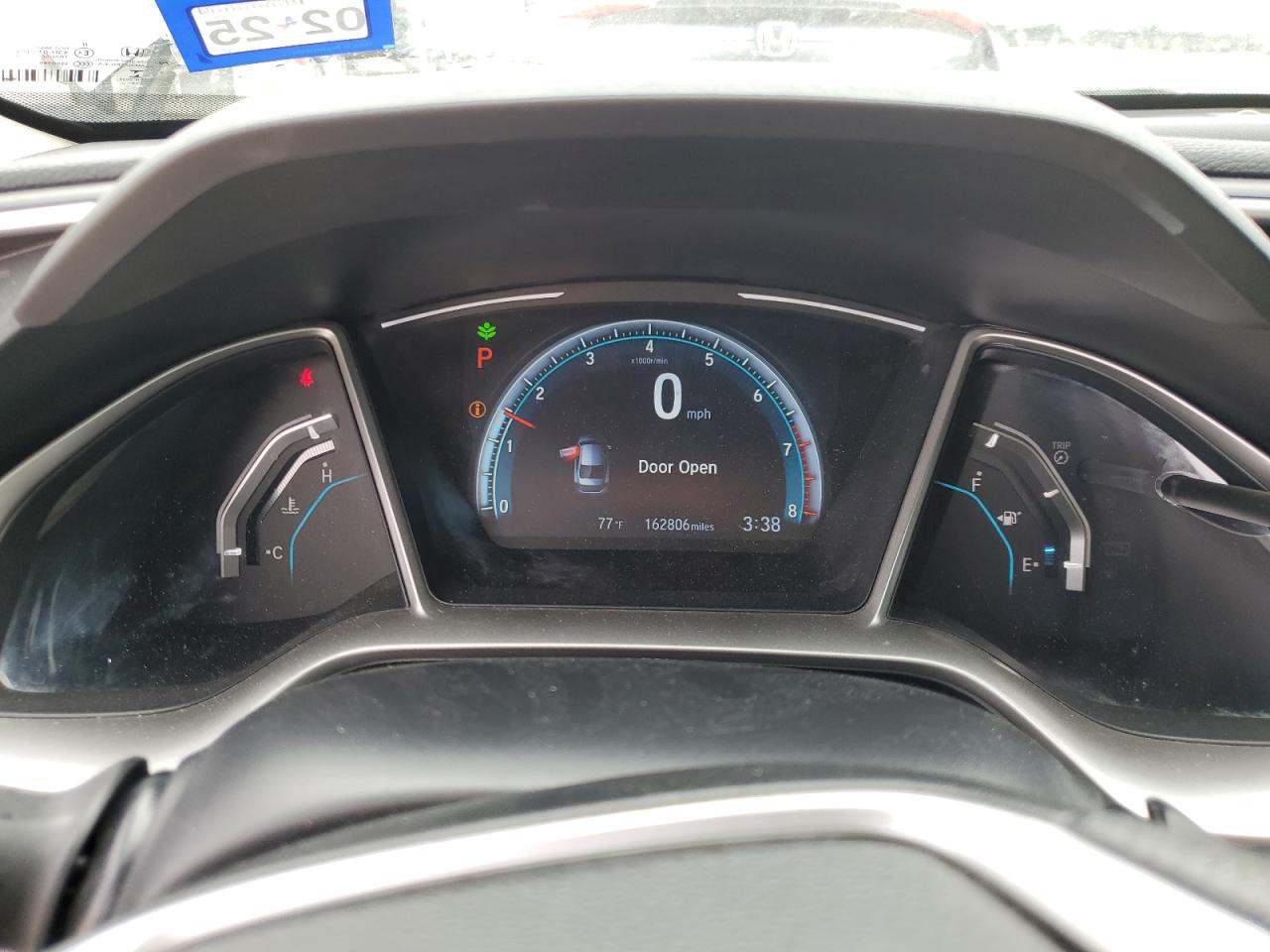 2HGFC2F7XHH524539 HONDA CIVIC 2017