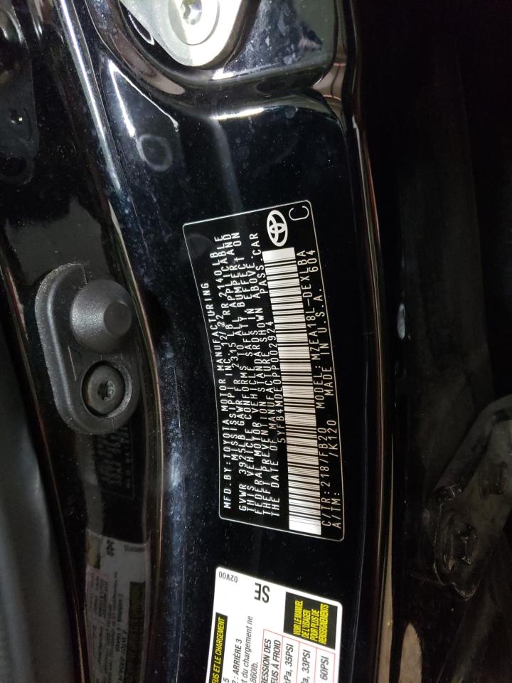 5YFB4MDE0PP002924 2023 Toyota Corolla Le