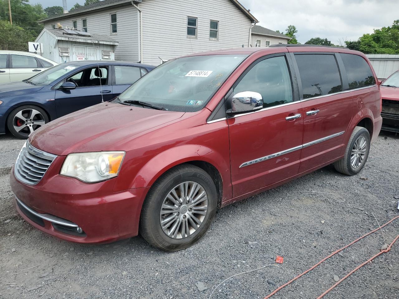 2C4RC1CG7ER171466 2014 Chrysler Town & Country Touring L