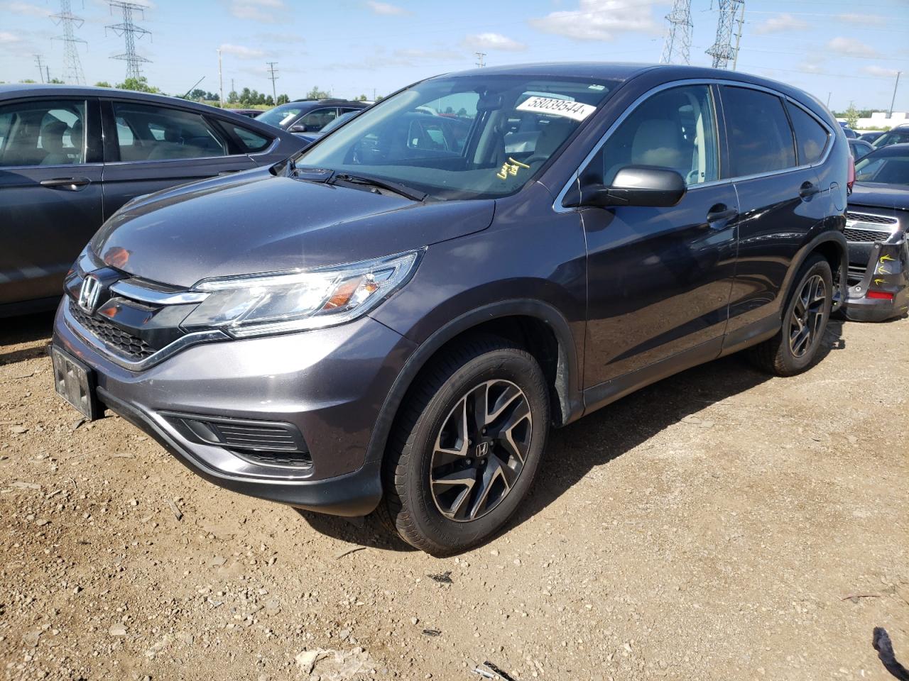 2HKRM4H45GH698693 HONDA CRV 2016