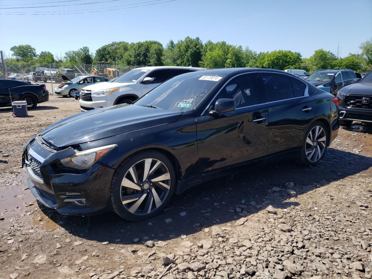 2014 Infiniti Q50 Base vin: JN1BV7AR4EM693691