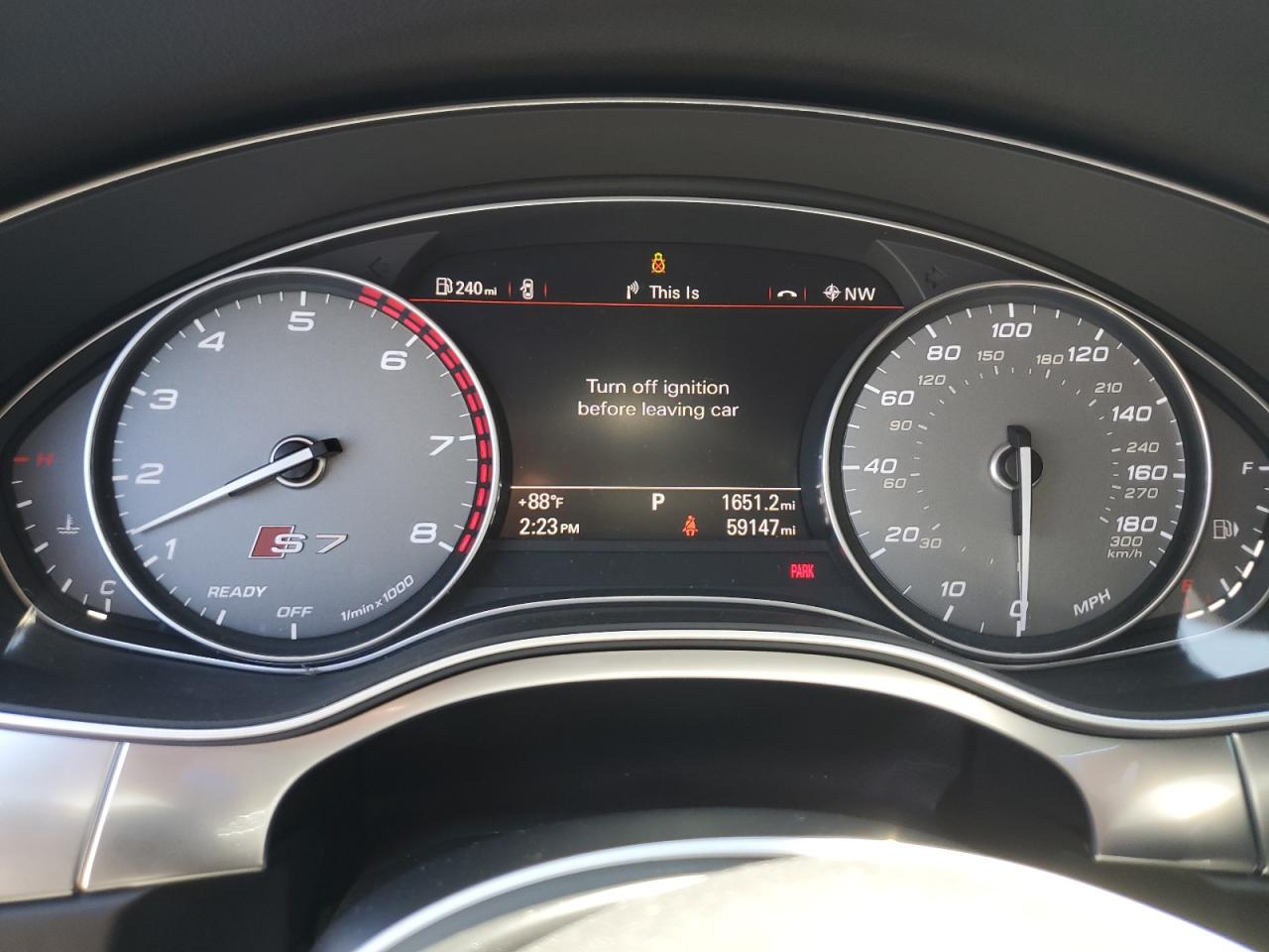 WAUW2BFC8GN009248 2016 Audi S7 Prestige