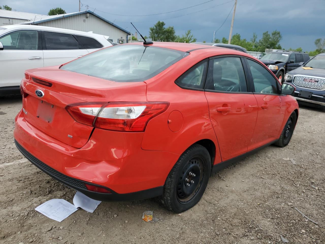 2012 Ford Focus Se vin: 1FAHP3F27CL254001