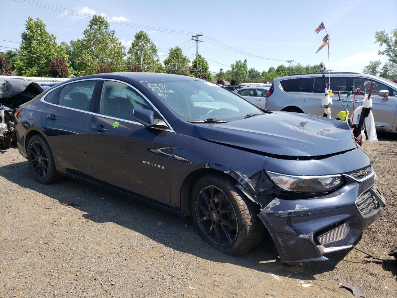 2018 Chevrolet Malibu Lt vin: 1G1ZD5ST7JF164935