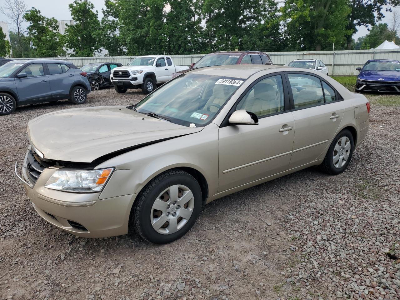 5NPET46C49H443757 2009 Hyundai Sonata Gls