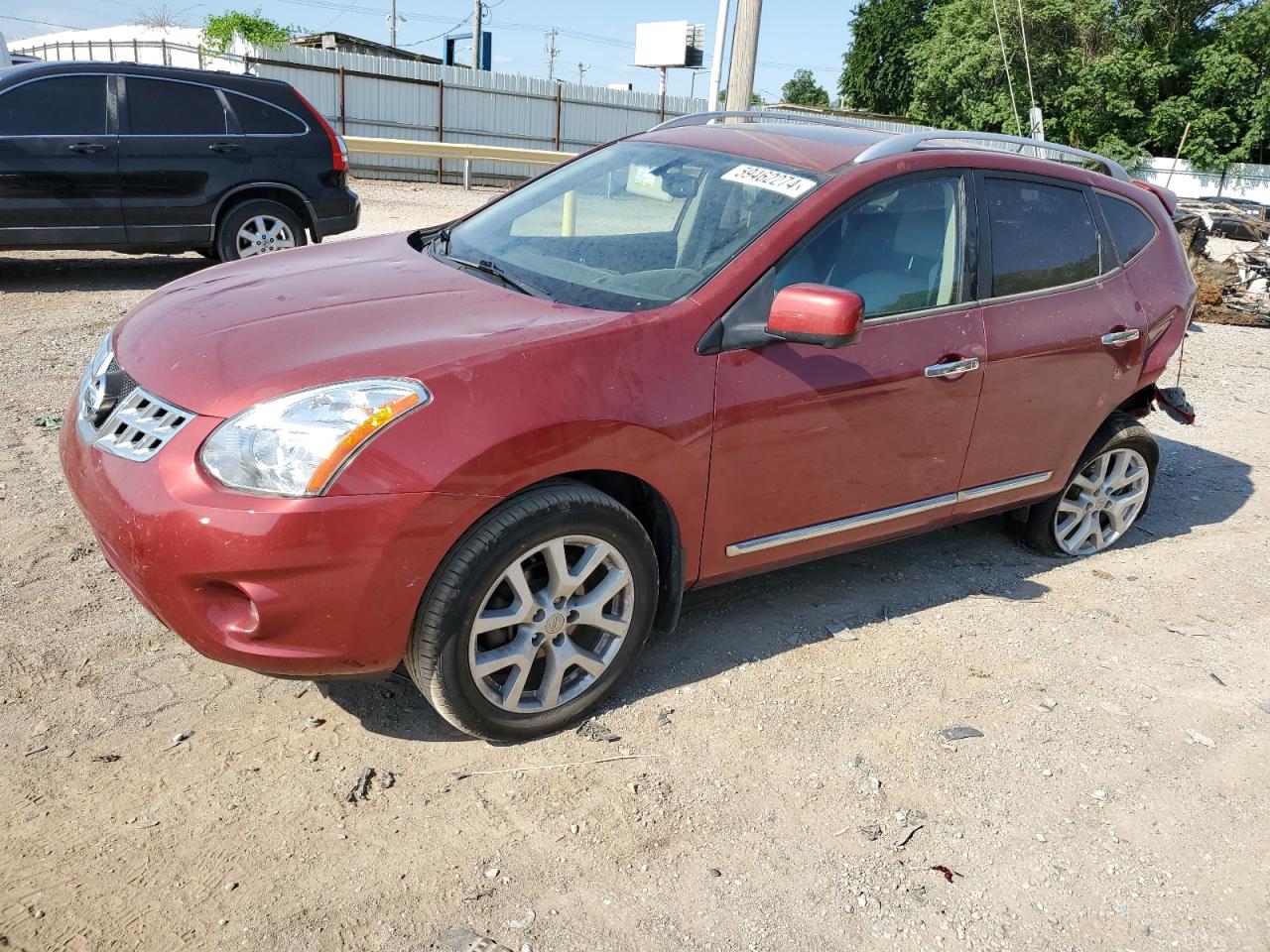 2013 Nissan Rogue S vin: JN8AS5MV0DW132362