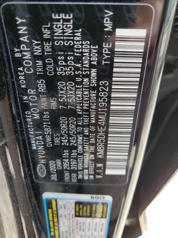 2021 HYUNDAI PALISADE L - KM8R5DHE4MU195823