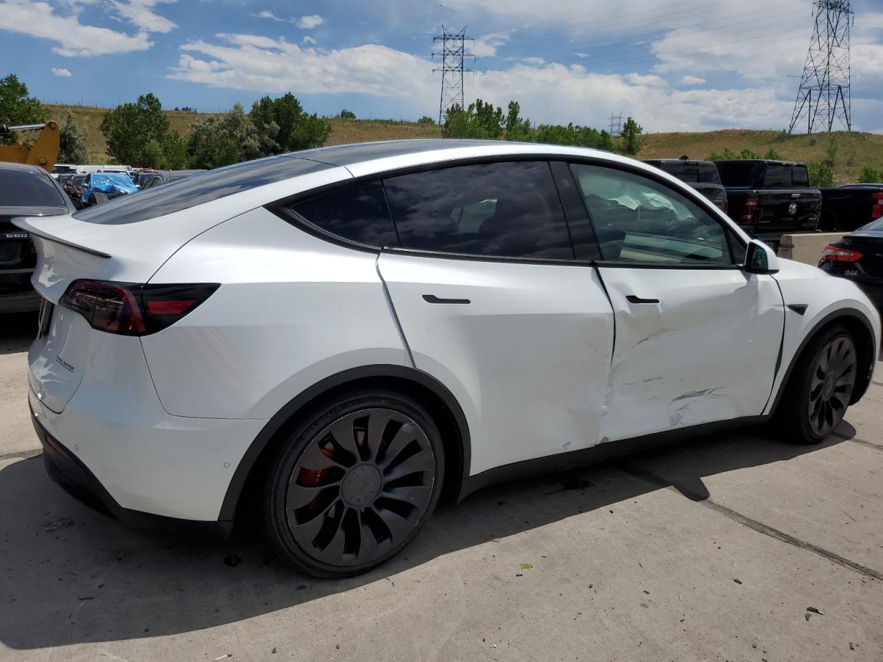 Lot #2996901859 2022 TESLA MODEL Y