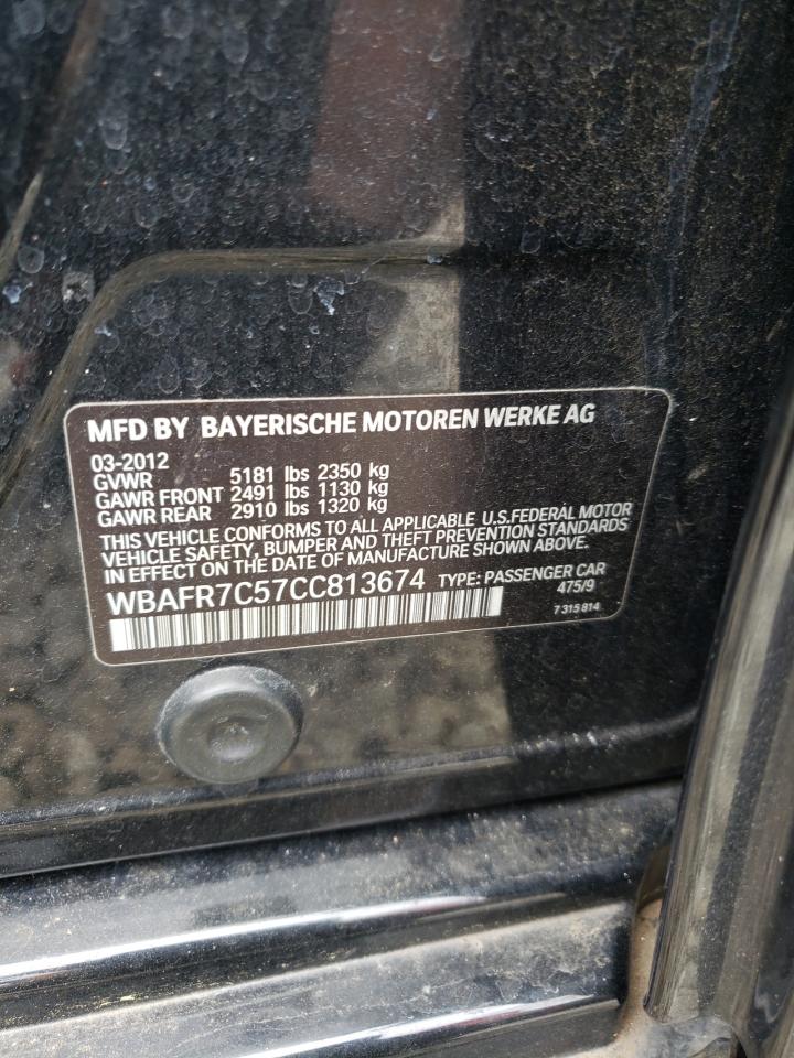 WBAFR7C57CC813674 2012 BMW 535 I