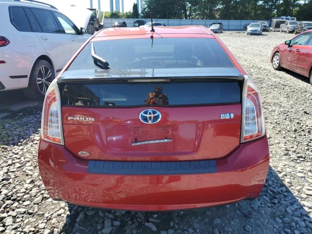  TOYOTA PRIUS 2013 Красный