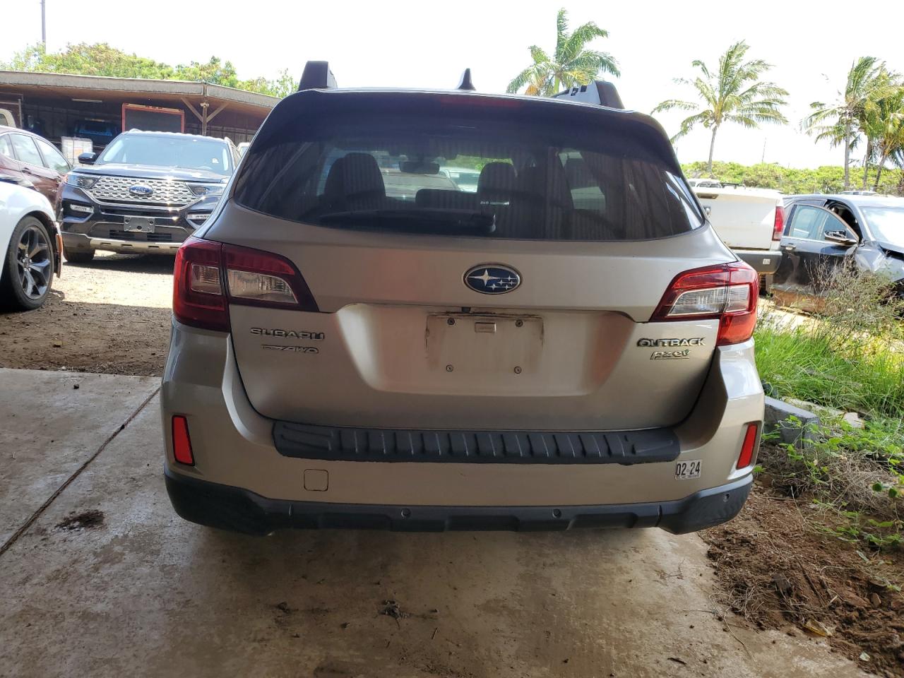 Lot #2599594524 2017 SUBARU OUTBACK 2.