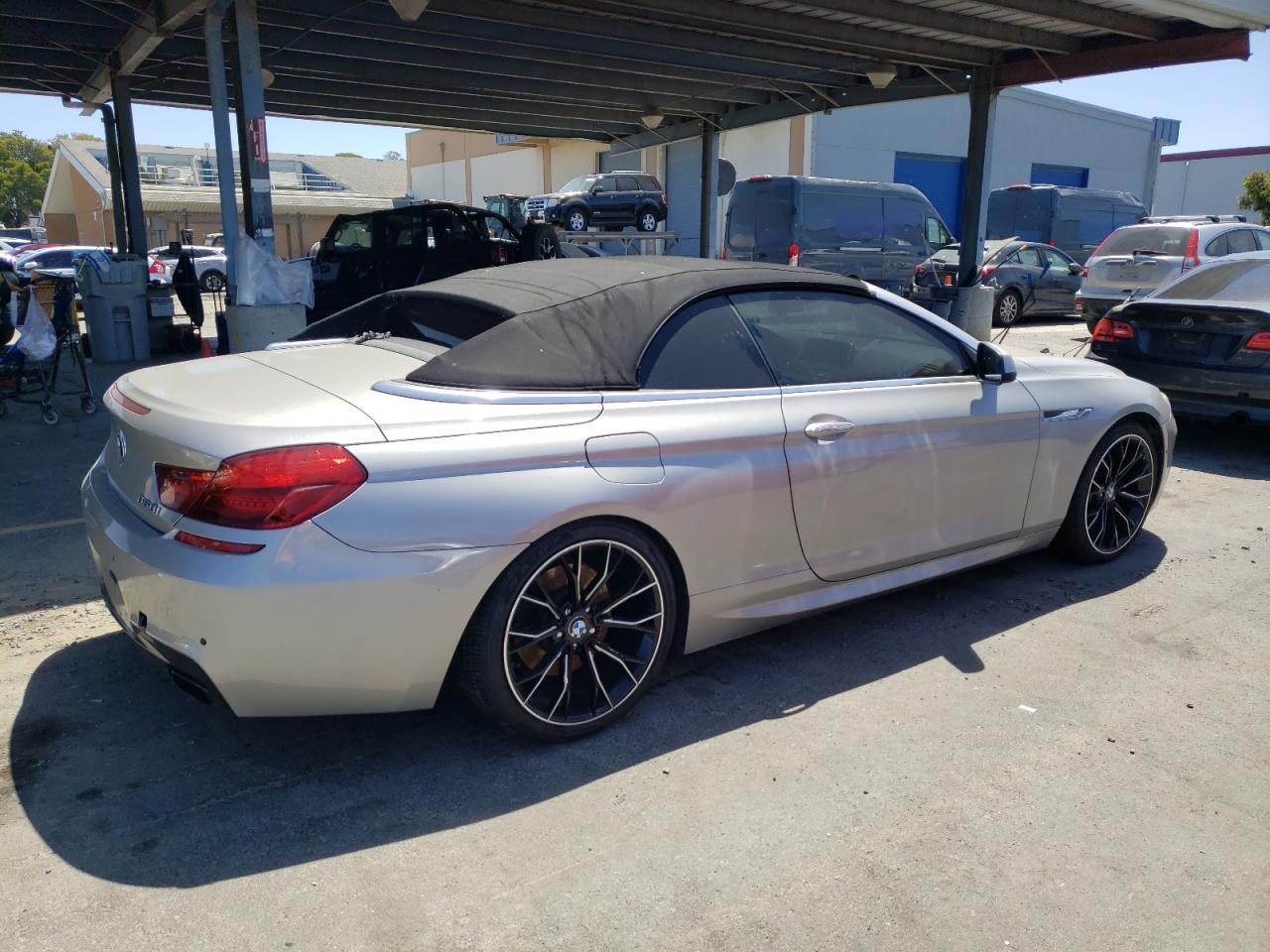 2012 BMW 650 I vin: WBALZ3C54CDL73208