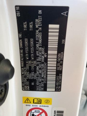 2017 Lexus Rx 350 Base VIN: 2T2ZZMCA2HC035547 Lot: 59422664