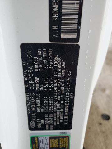 2016 KIA SEDONA SXL - KNDME5C1XG6140682