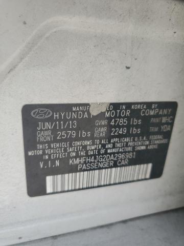 KMHFH4JG2DA296981 2013 Hyundai Azera Gls