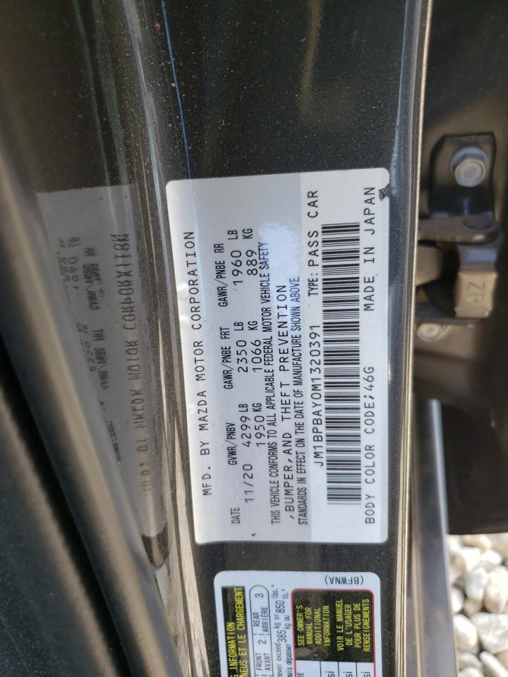 JM1BPBAY0M1320391 2021 Mazda 3