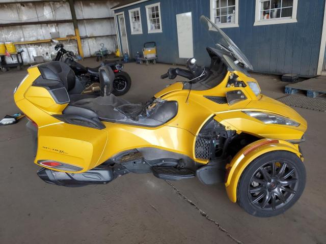 CAN-AM SPYDER ROA 2014 yellow  gas 2BXNBDD1XEV005494 photo #1