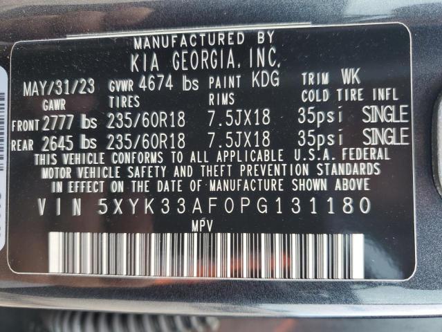 2023 Kia Sportage Ex VIN: 5XYK33AF0PG131180 Lot: 56837834