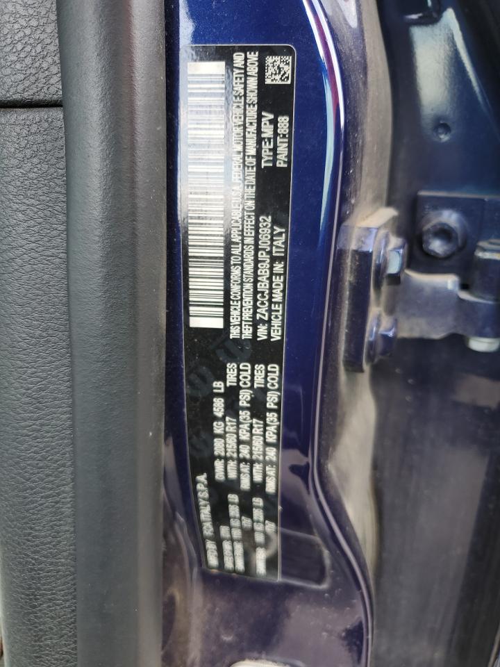 ZACCJBAB9JPJ06932 2018 Jeep Renegade Sport