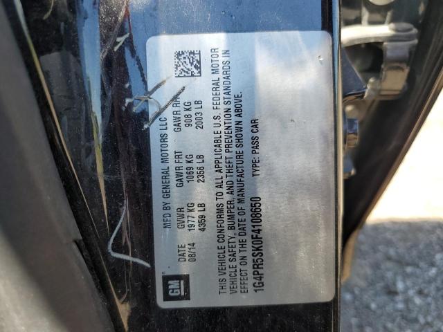 2015 BUICK VERANO CON 1G4PR5SK0F4108650