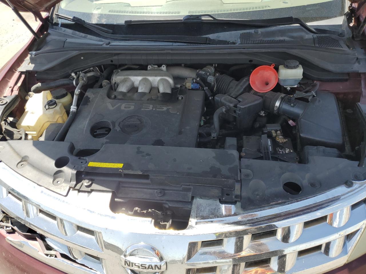 JN8AZ08W65W436492 2005 Nissan Murano Sl