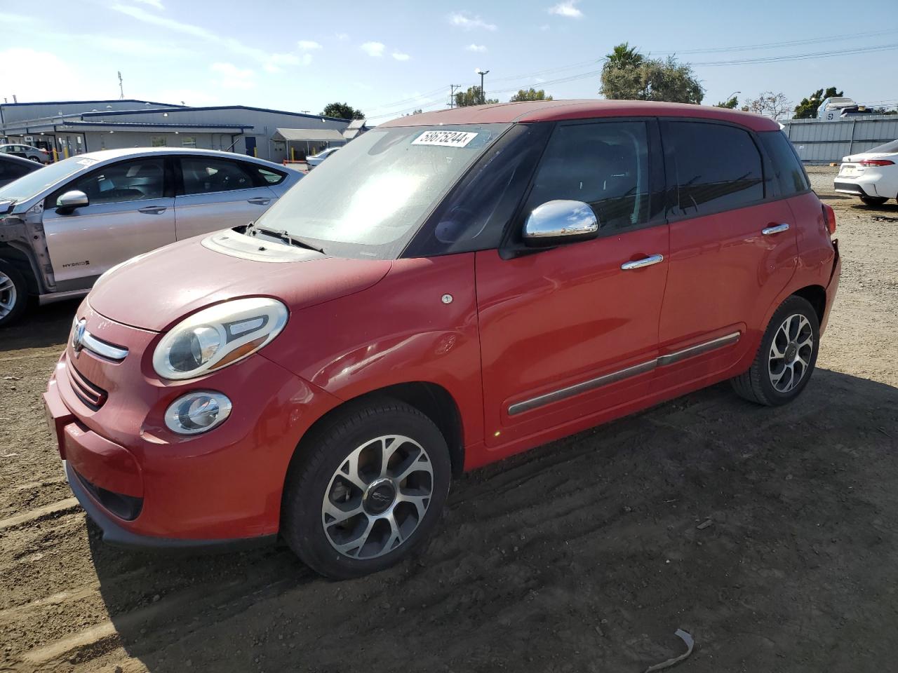 ZFBCFACH2EZ018489 2014 Fiat 500L Lounge