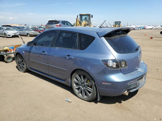 MAZDA SPEED 3 2008 blue hatchbac gas JM1BK34L881871162 photo #3