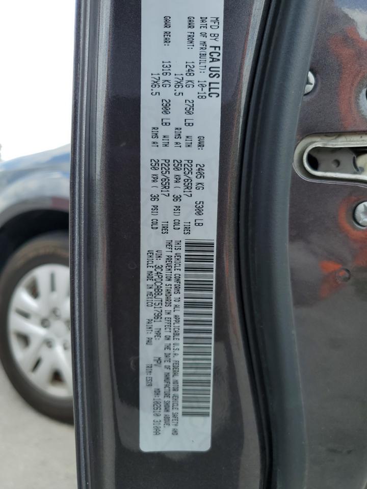 3C4PDCAB8JT517961 2018 Dodge Journey Se