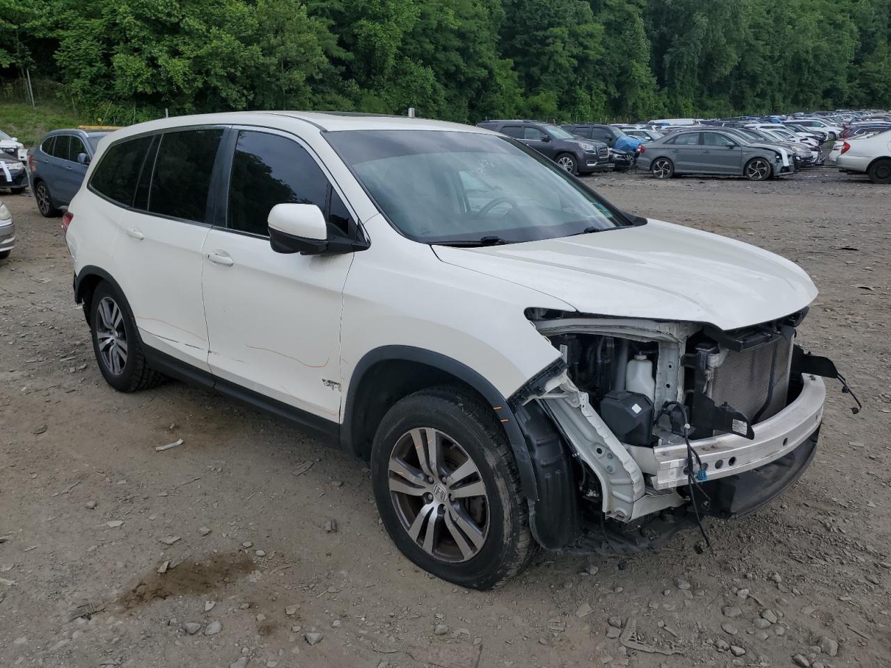 2017 Honda Pilot Exl vin: 5FNYF6H54HB089184