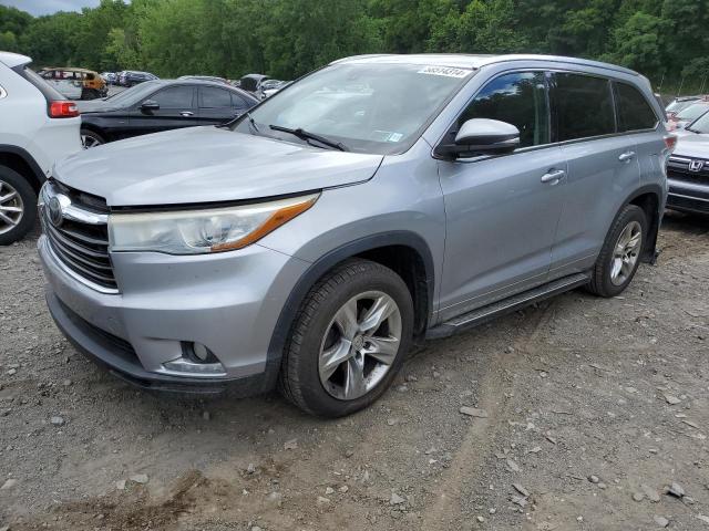 VIN 5TDDKRFHXFS113568 2015 Toyota Highlander, Limited no.1