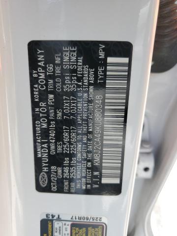 2019 HYUNDAI TUCSON SE - KM8J2CA49KU880348