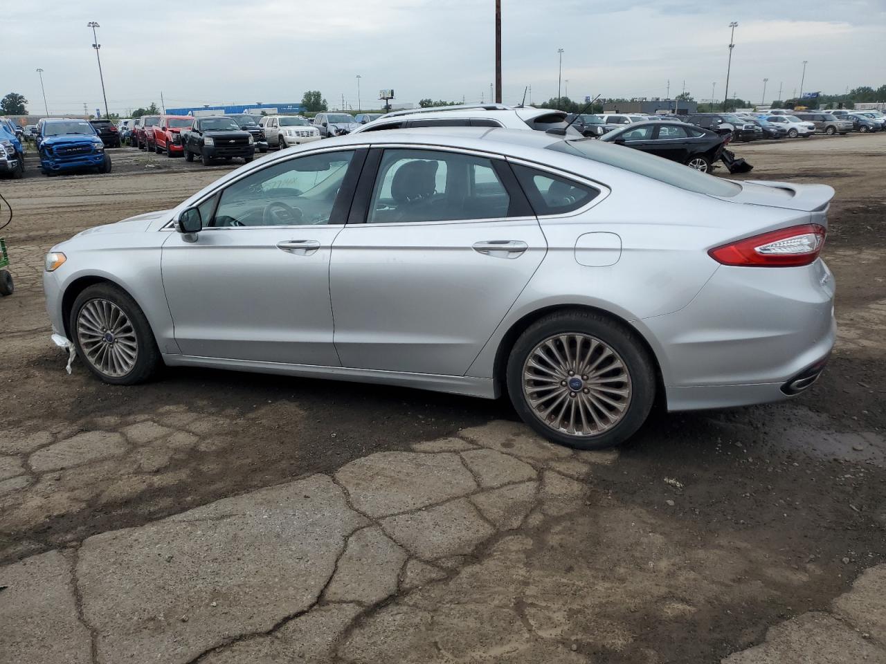 2014 Ford Fusion Titanium vin: 3FA6P0K96ER208477