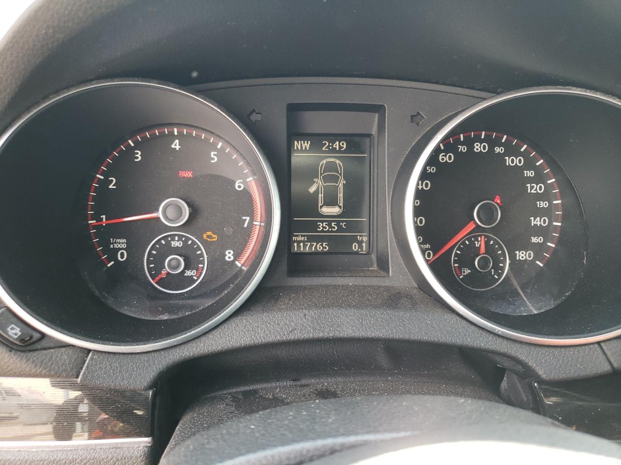 WVWEV7AJ7CW240607 2012 Volkswagen Gti