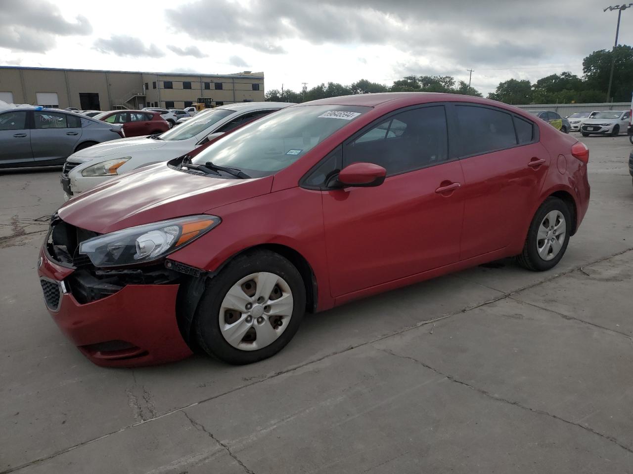 2016 Kia Forte Lx vin: KNAFK4A65G5459338