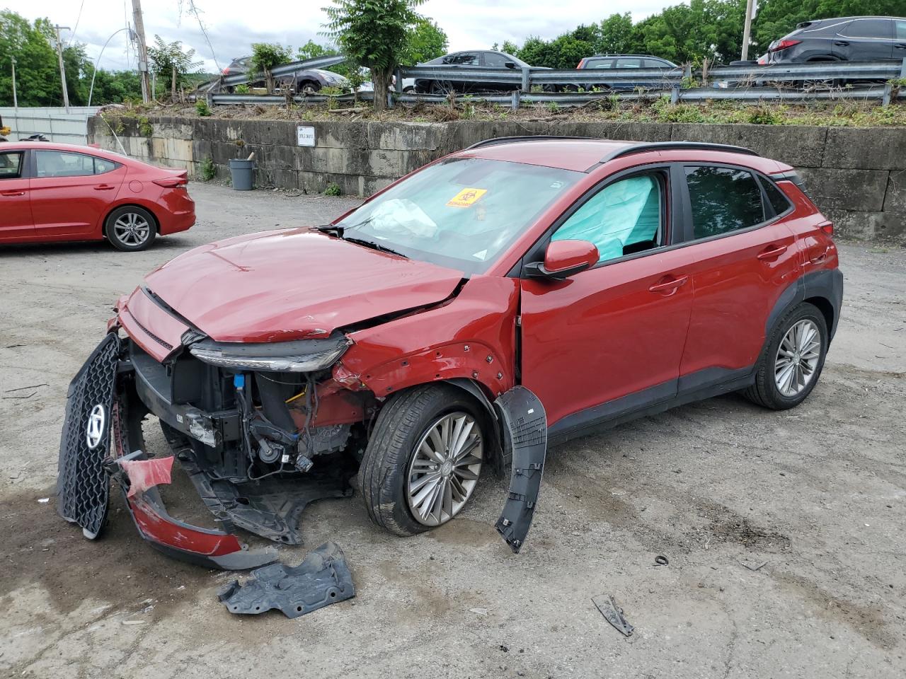 KM8K22AA8MU614178 2021 Hyundai Kona Sel