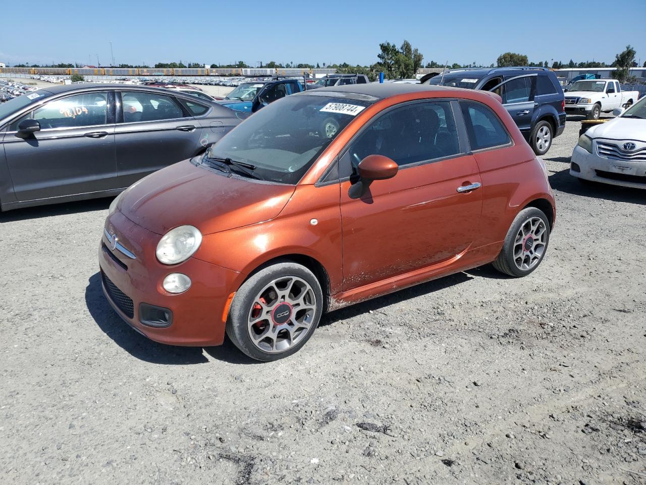 3C3CFFBRXCT100631 2012 Fiat 500 Sport